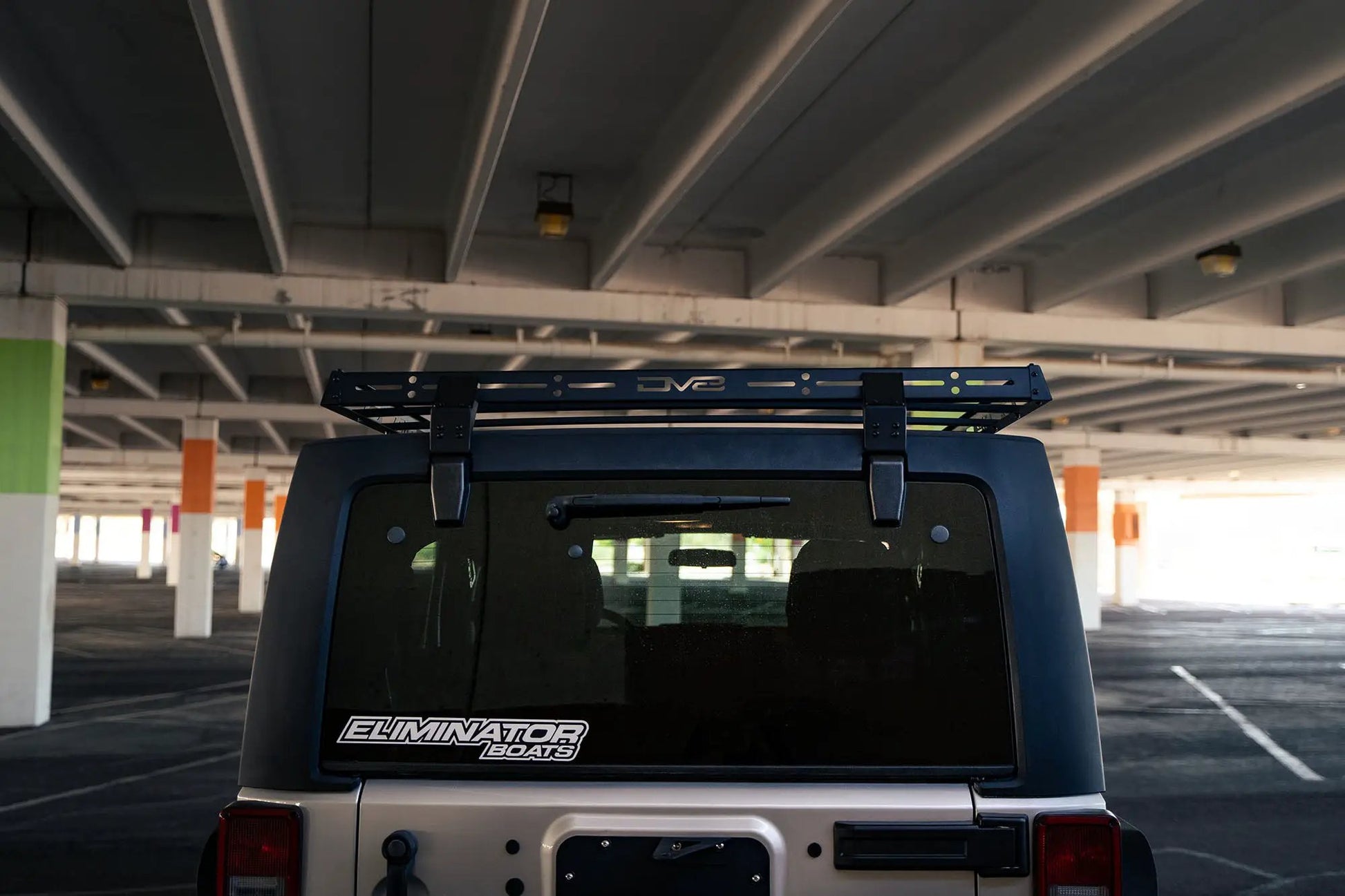 DV8 Offroad Jeep Wrangler JK Short Roof Rack by DV8 Offroad