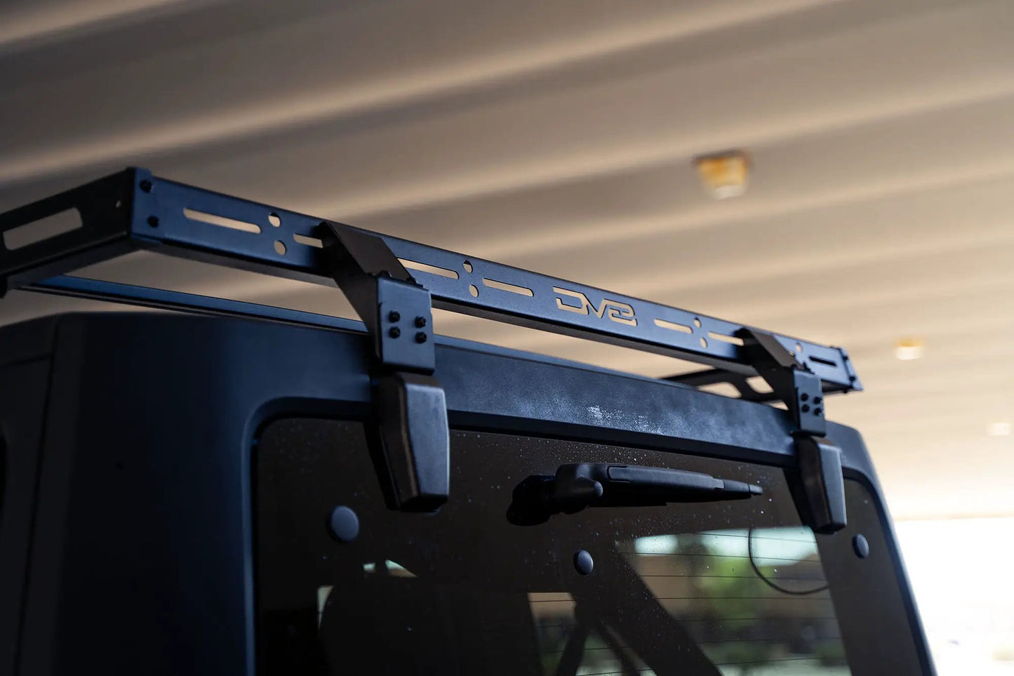 DV8 Offroad Jeep Wrangler JK Short Roof Rack by DV8 Offroad