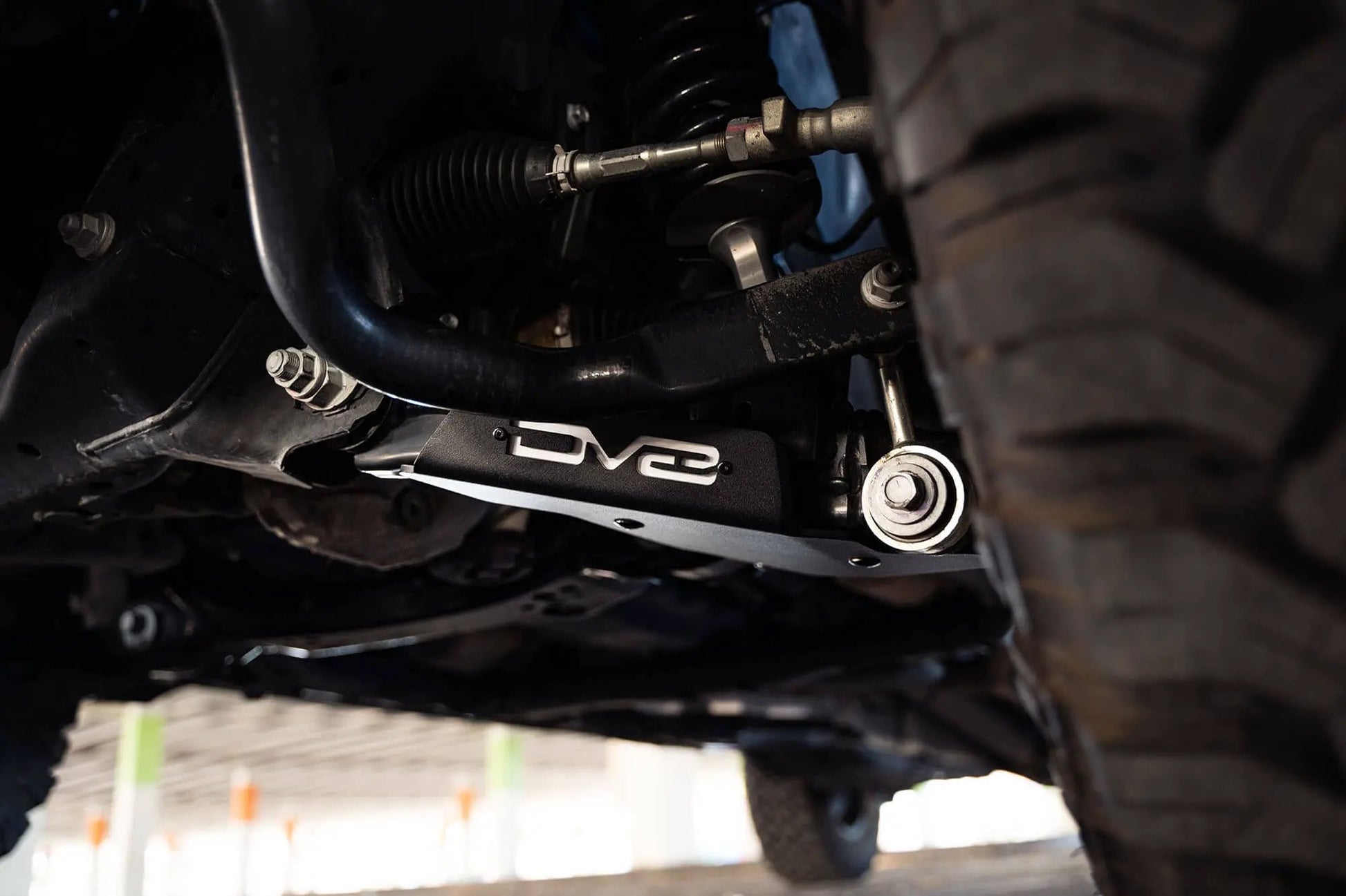 DV8 Offroad Toyota Tundra & Sequoia Front Lower Control Arm Skid Plates by DV8 Offroad