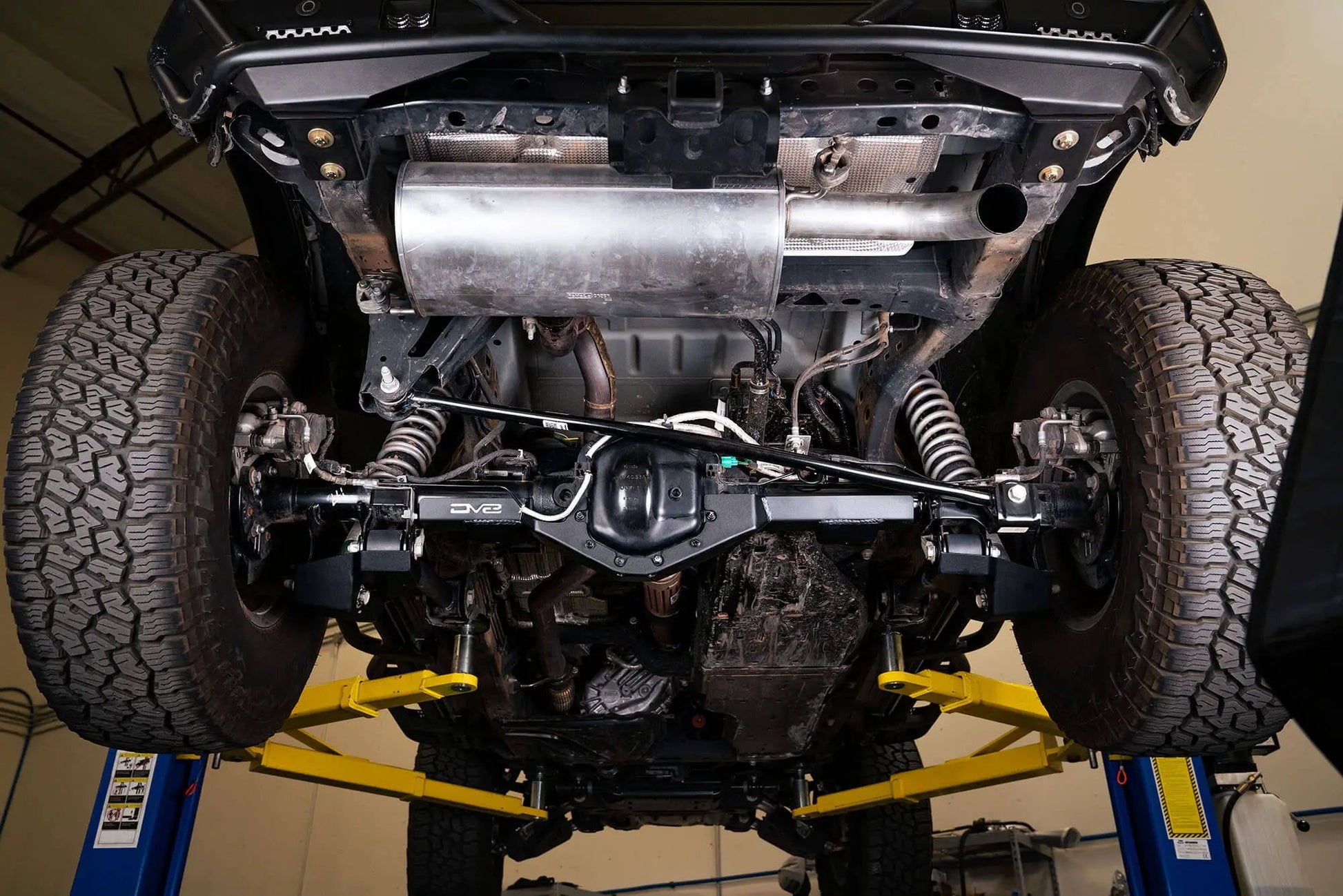 DV8 Offroad Ford Bronco Rear Differential Skid Plate by DV8 Offroad