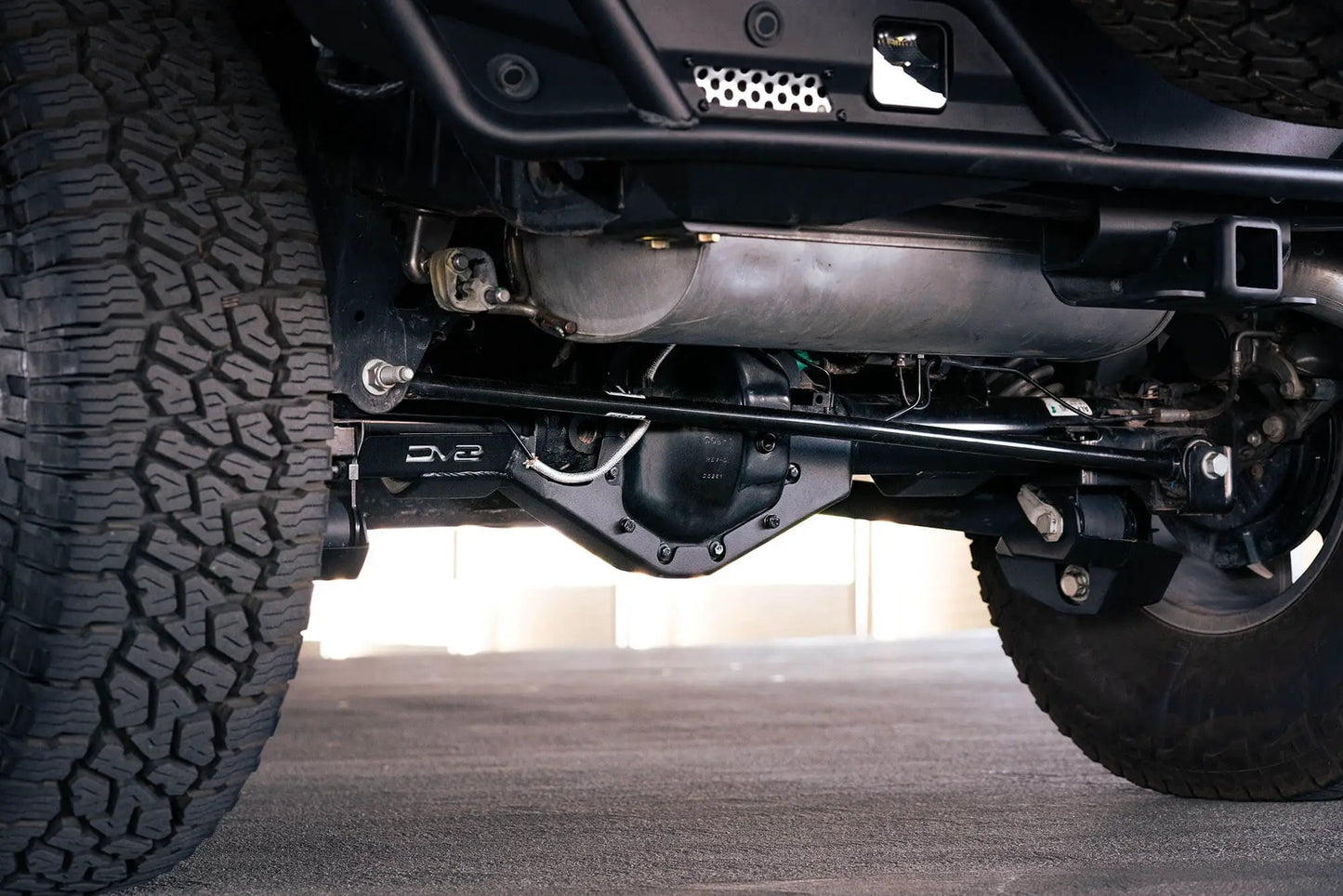 DV8 Offroad Ford Bronco Rear Differential Skid Plate by DV8 Offroad