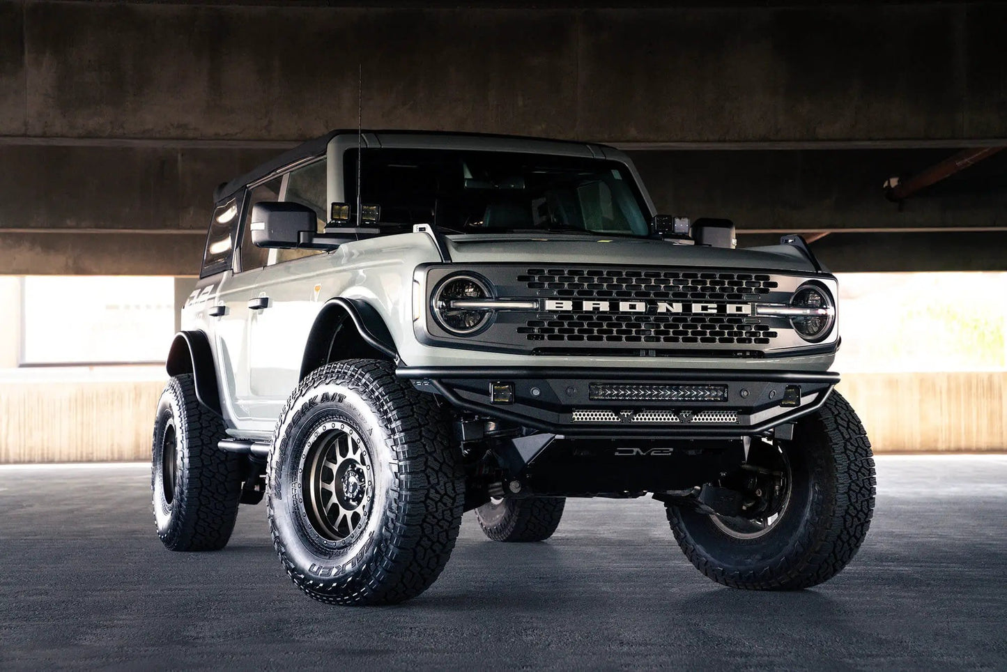 DV8 Offroad Ford Bronco Competition Series Front Bumper by DV8 Offroad
