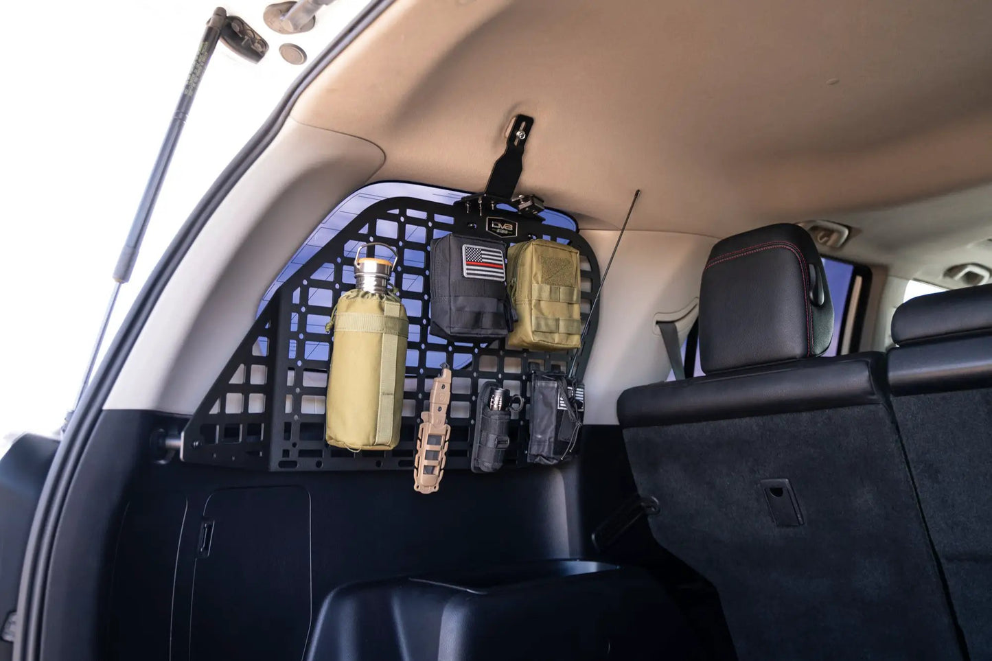 DV8 Offroad Toyota 4Runner Rear Window Molle Panels by DV8 Offroad