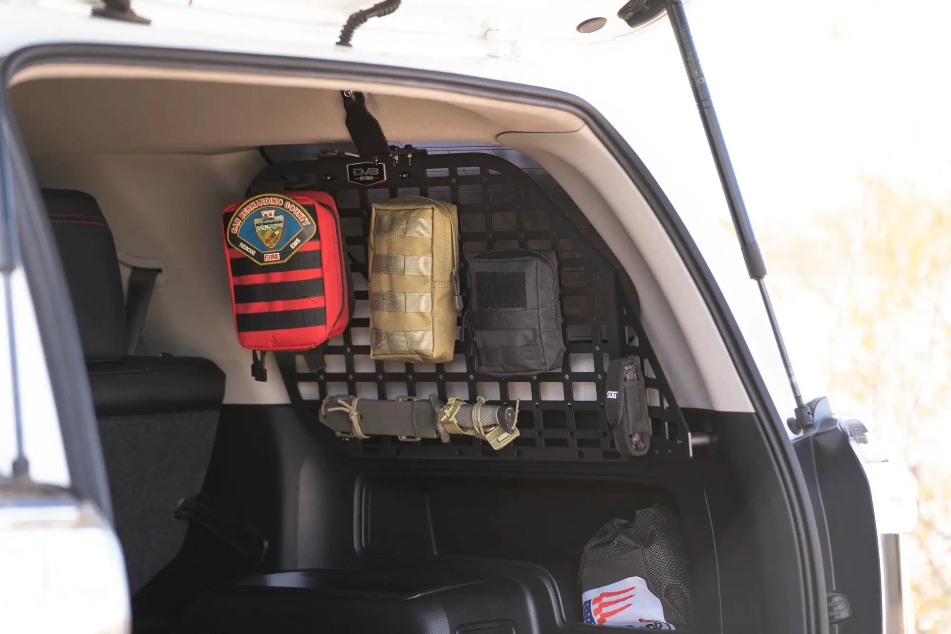 DV8 Offroad Toyota 4Runner Rear Window Molle Panels by DV8 Offroad