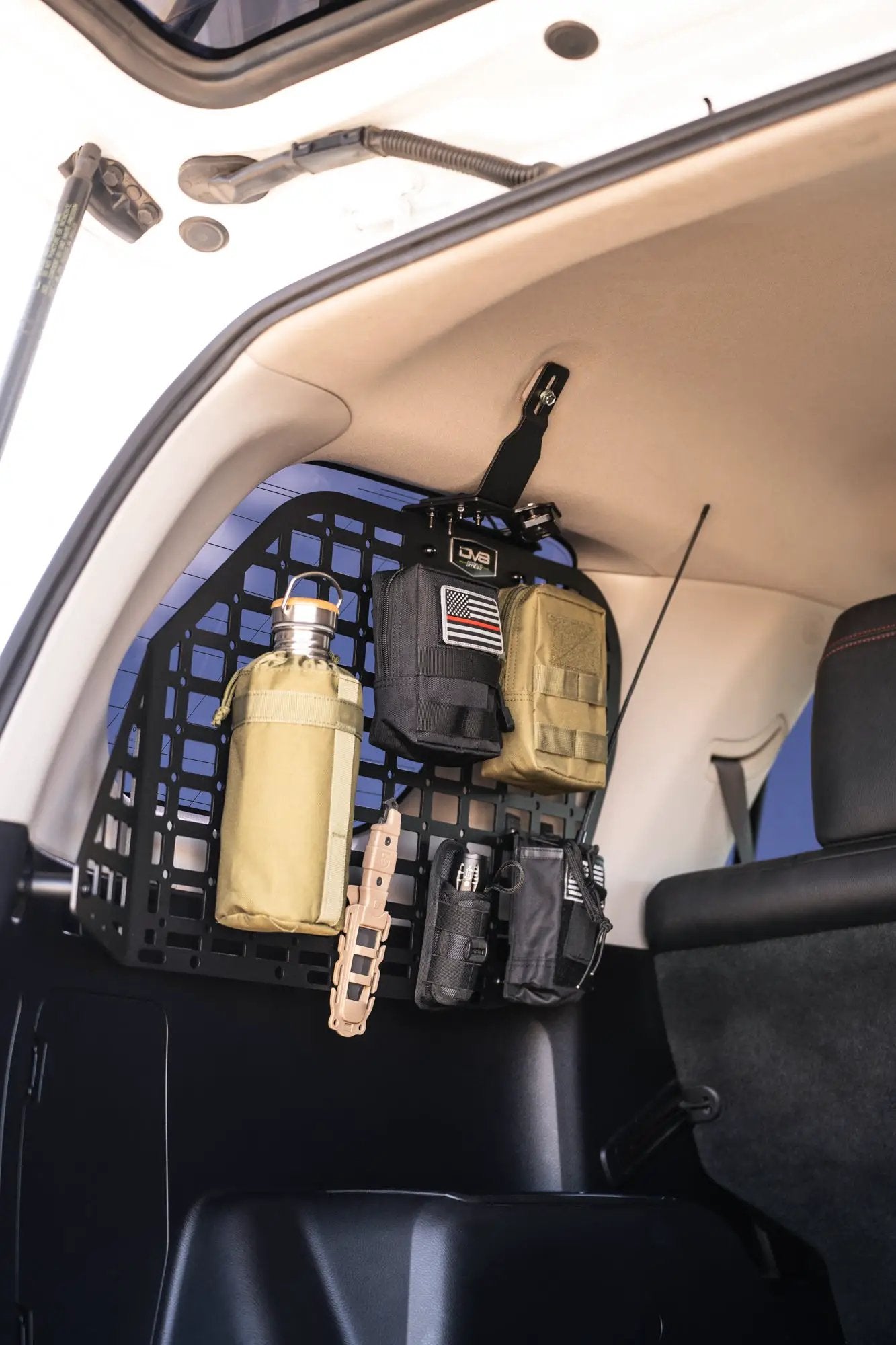 DV8 Offroad Toyota 4Runner Rear Window Molle Panels by DV8 Offroad