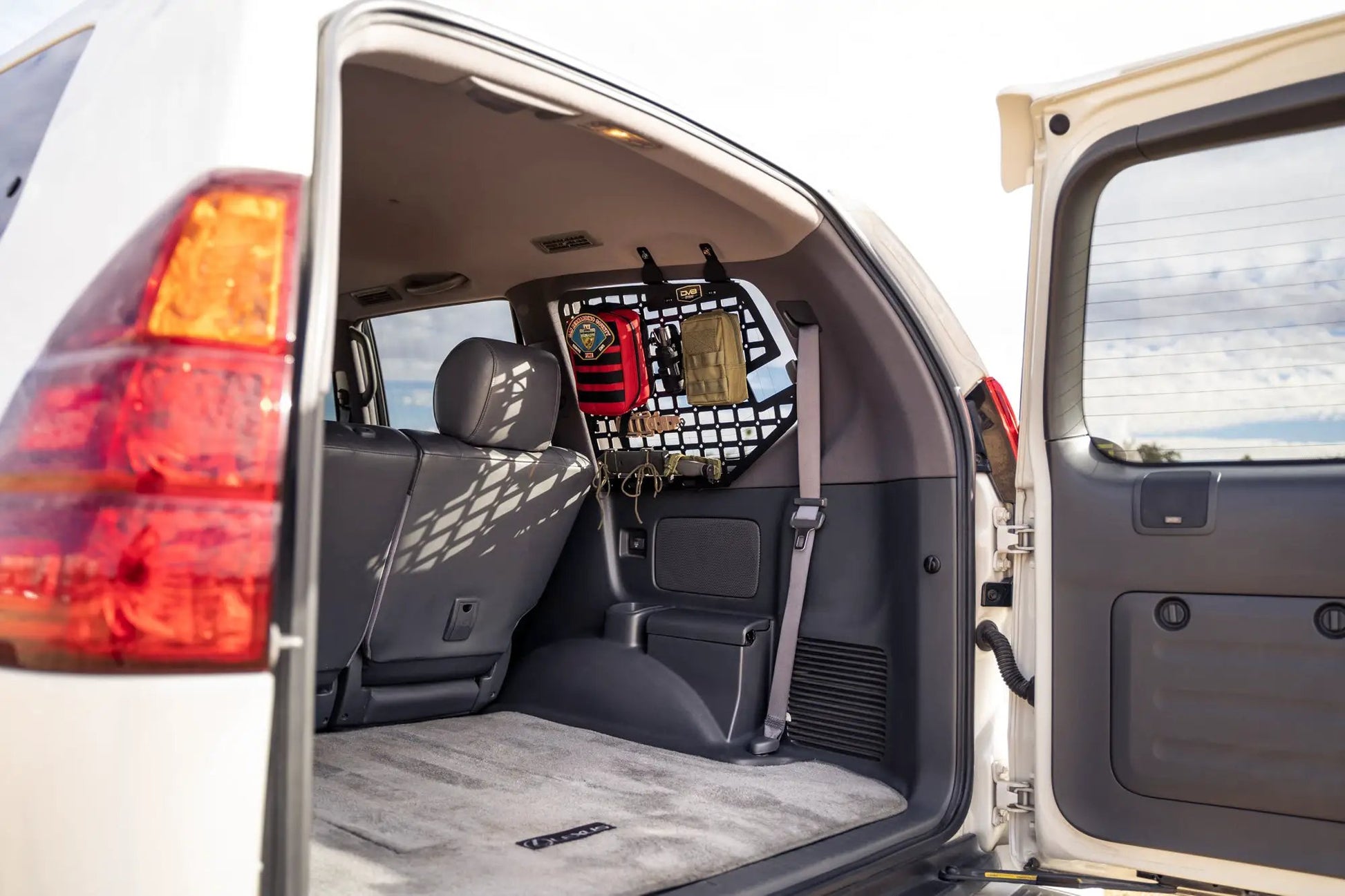 DV8 Offroad Lexus GX 470 Rear Window Molle Storage Panels by DV8 Offroad