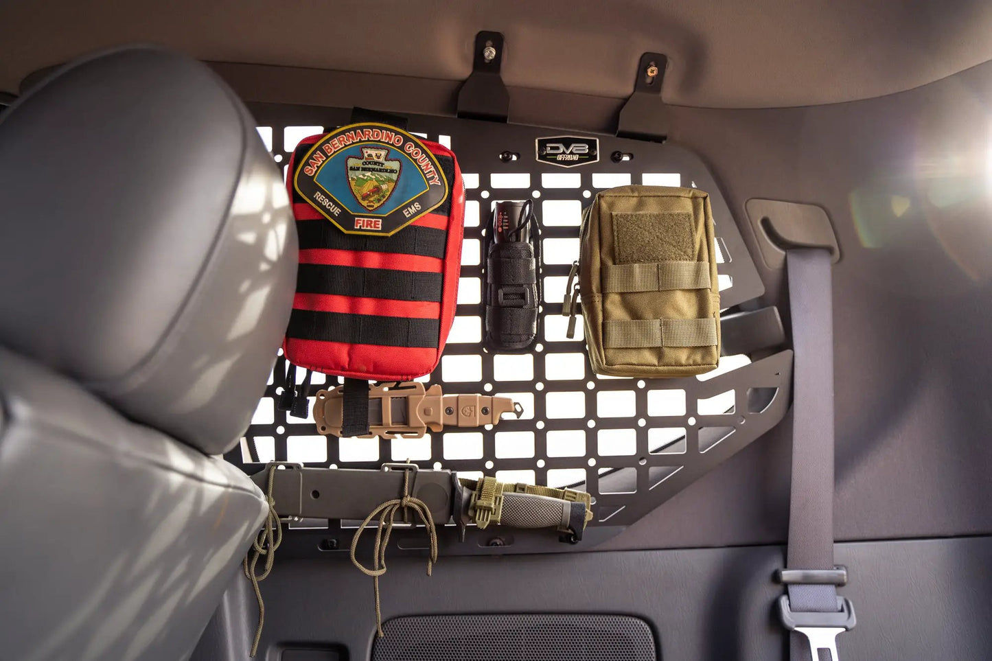 DV8 Offroad Lexus GX 470 Rear Window Molle Storage Panels by DV8 Offroad