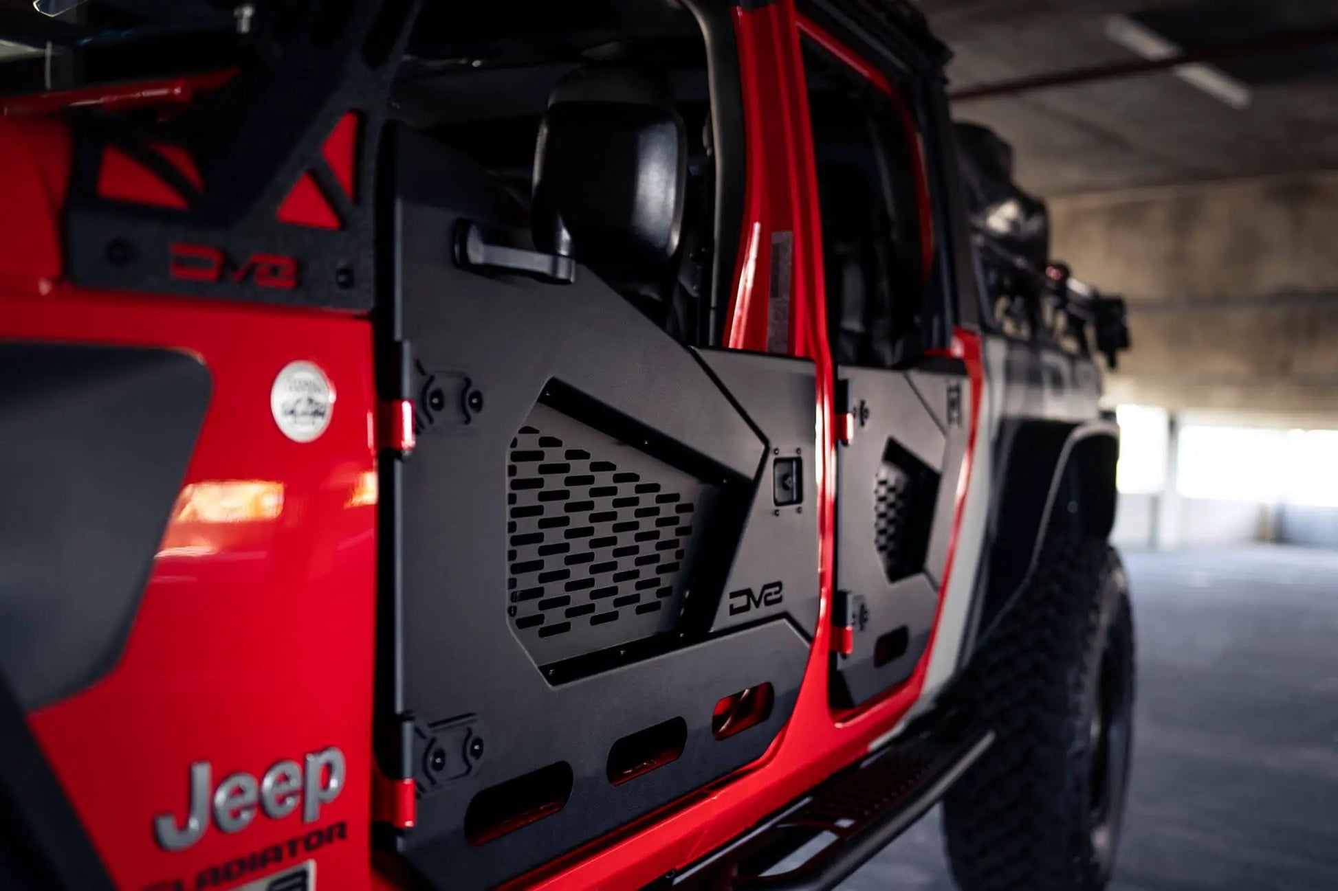 DV8 Offroad Jeep Wrangler JL & Gladiator JT Spec Series Half Doors Front Set by DV8 Offroad