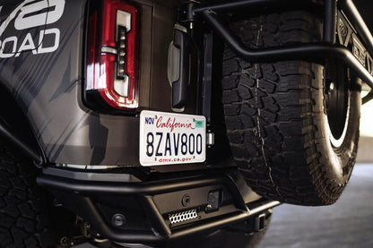 DV8 Offroad Ford Bronco Rear License Plate Relocation Bracket by DV8 Offroad