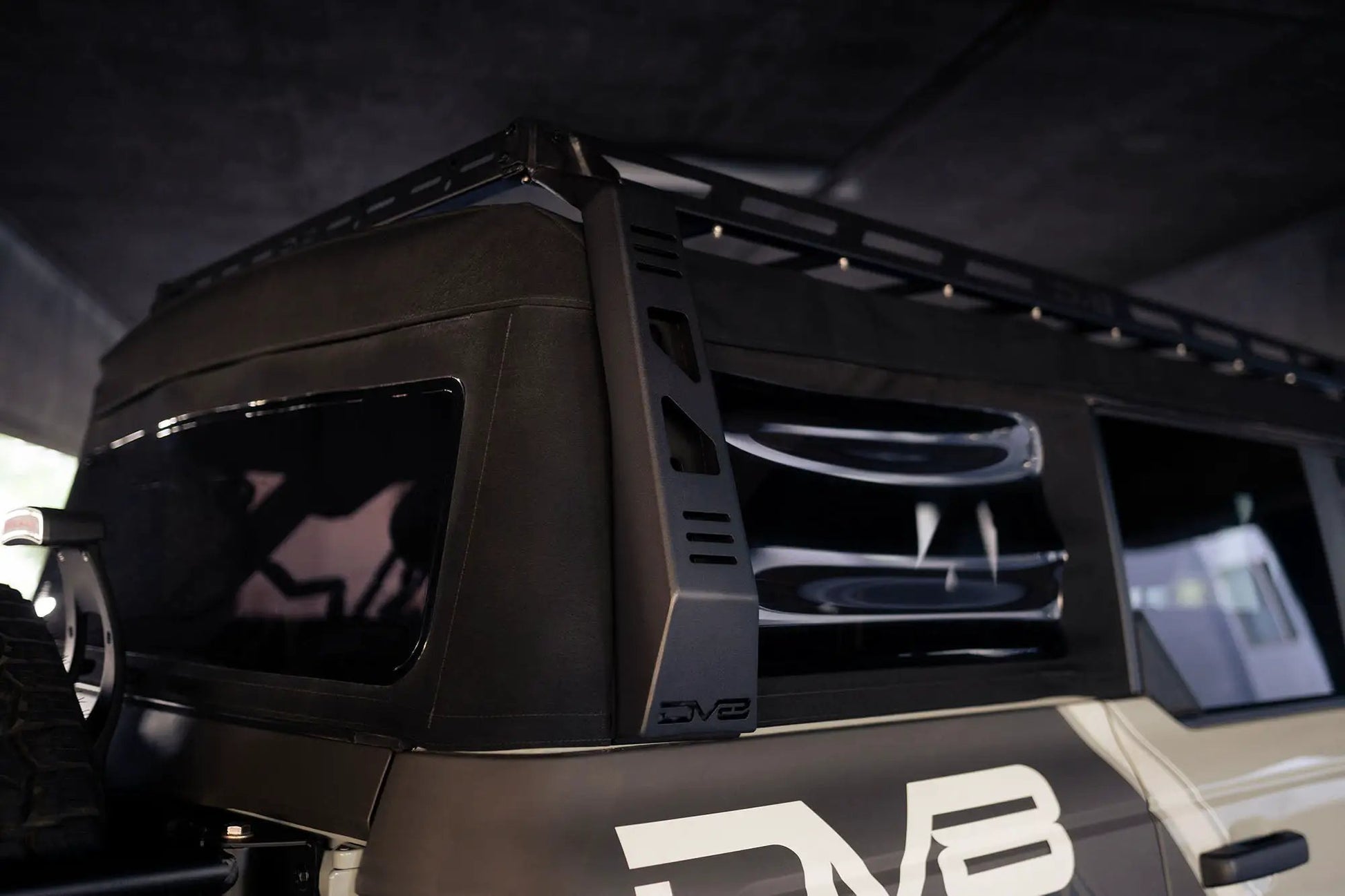 DV8 Offroad Ford Bronco Soft Top Roof Rack by DV8 Offroad