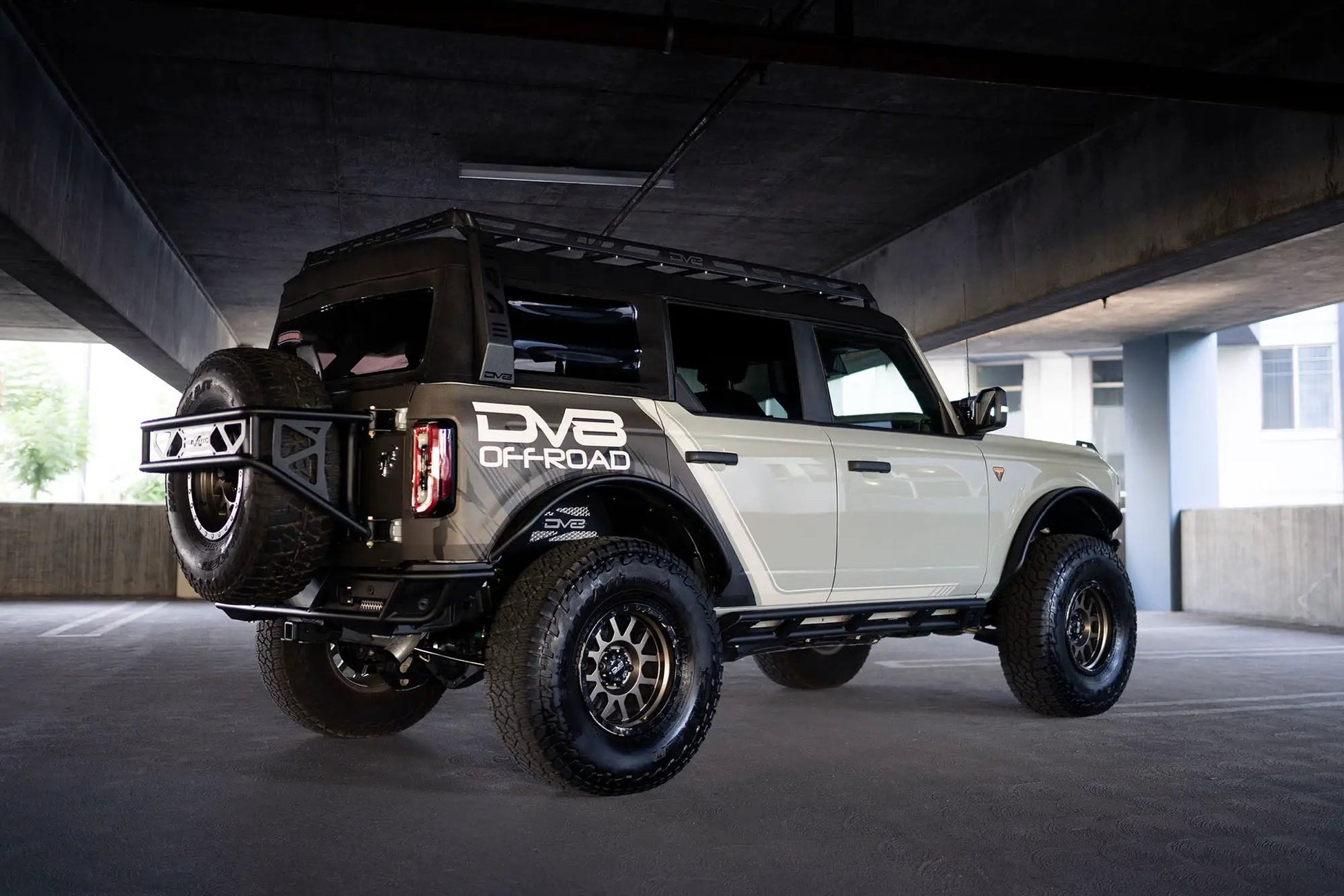 DV8 Offroad Ford Bronco Soft Top Roof Rack by DV8 Offroad
