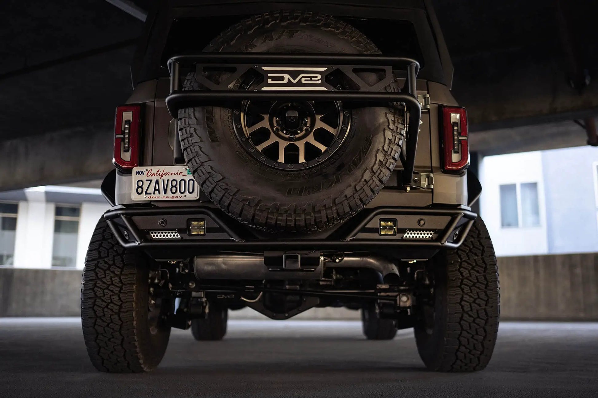 DV8 Offroad Ford Bronco Rear License Plate Relocation Bracket by DV8 Offroad