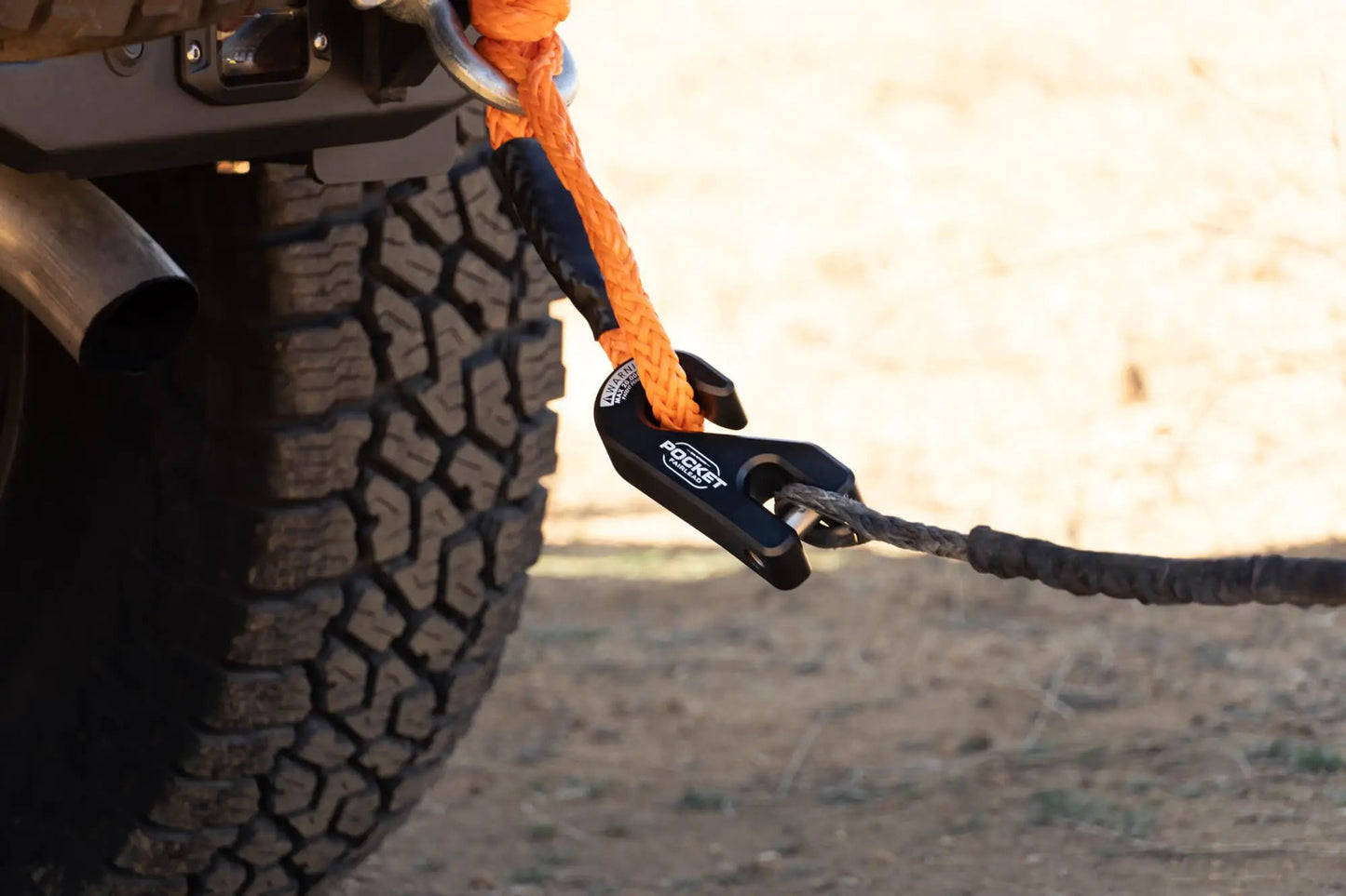 DV8 Offroad Pocket Fairlead for Synthetic Rope Winches by DV8 Offroad