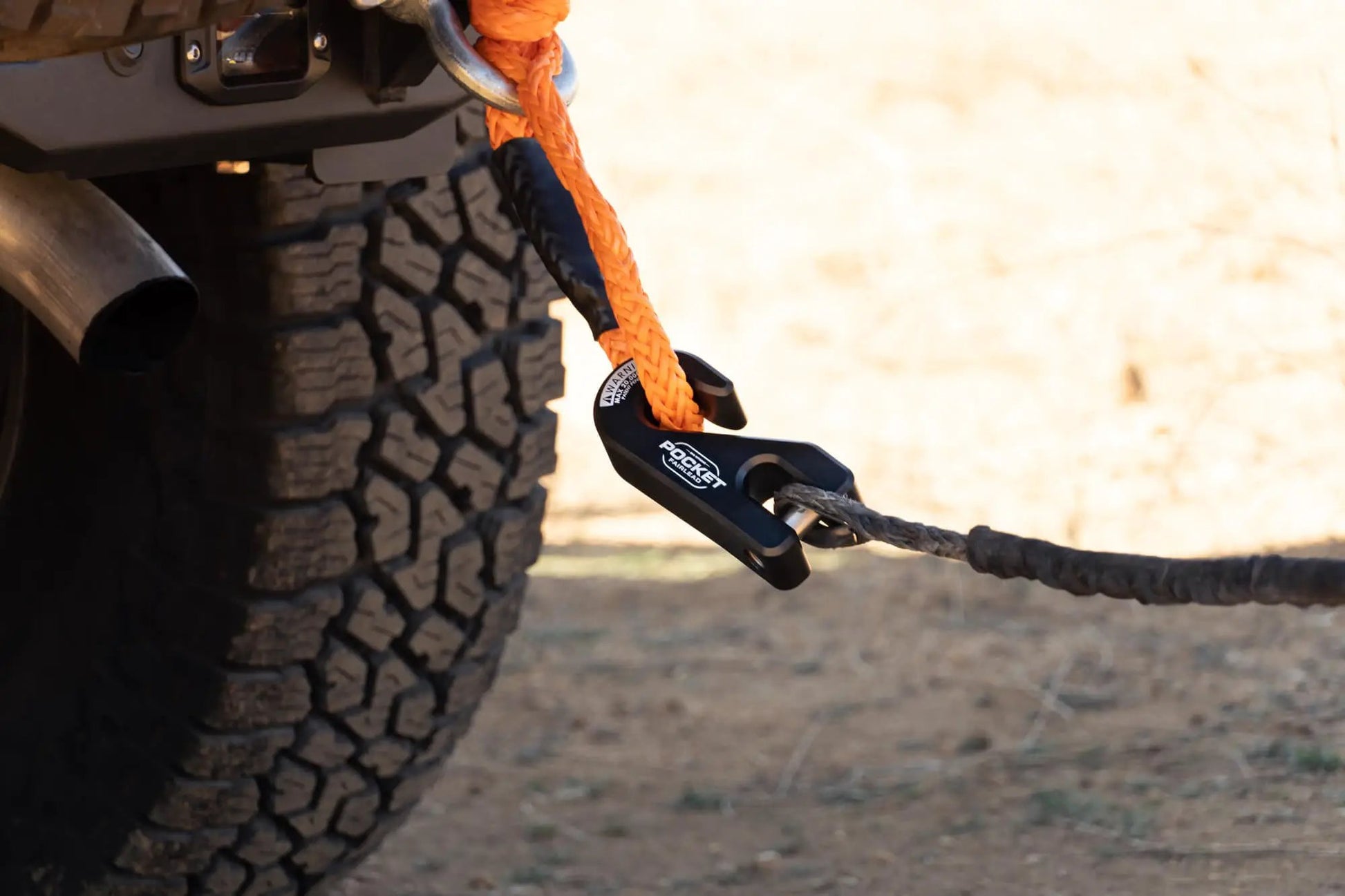 DV8 Offroad Pocket Fairlead for Synthetic Rope Winches by DV8 Offroad