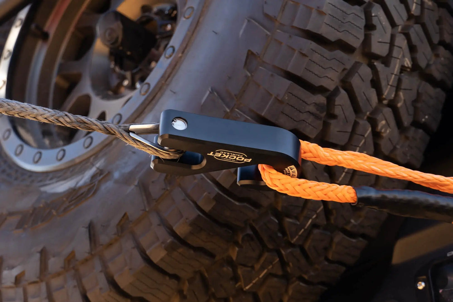 DV8 Offroad Pocket Fairlead for Synthetic Rope Winches by DV8 Offroad
