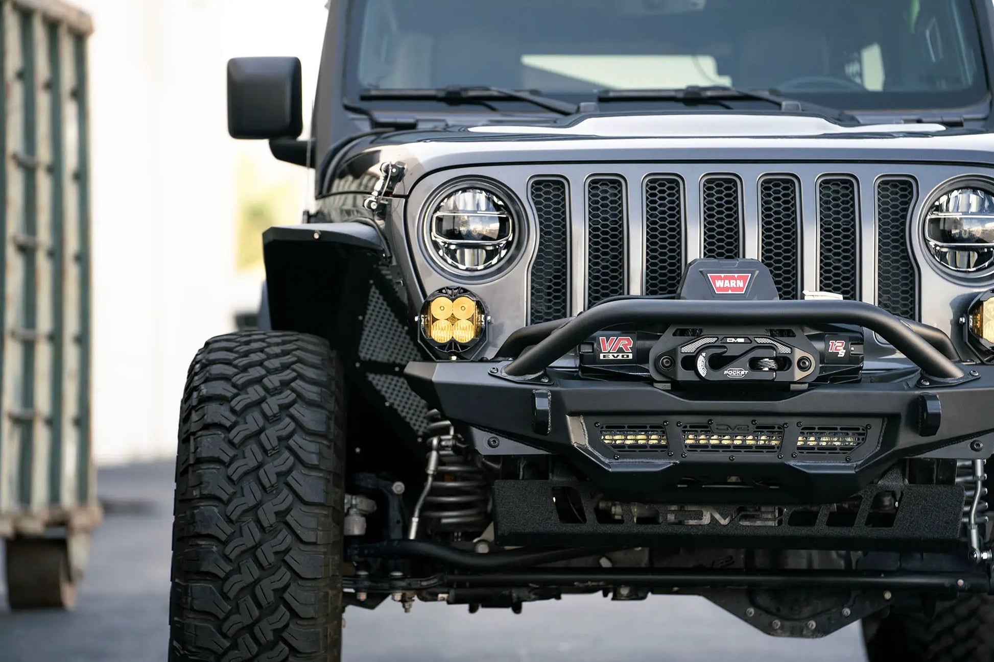 DV8 Offroad Wrangler JL & Gladiator JT Spec Series Front Bumper by DV8 Offroad
