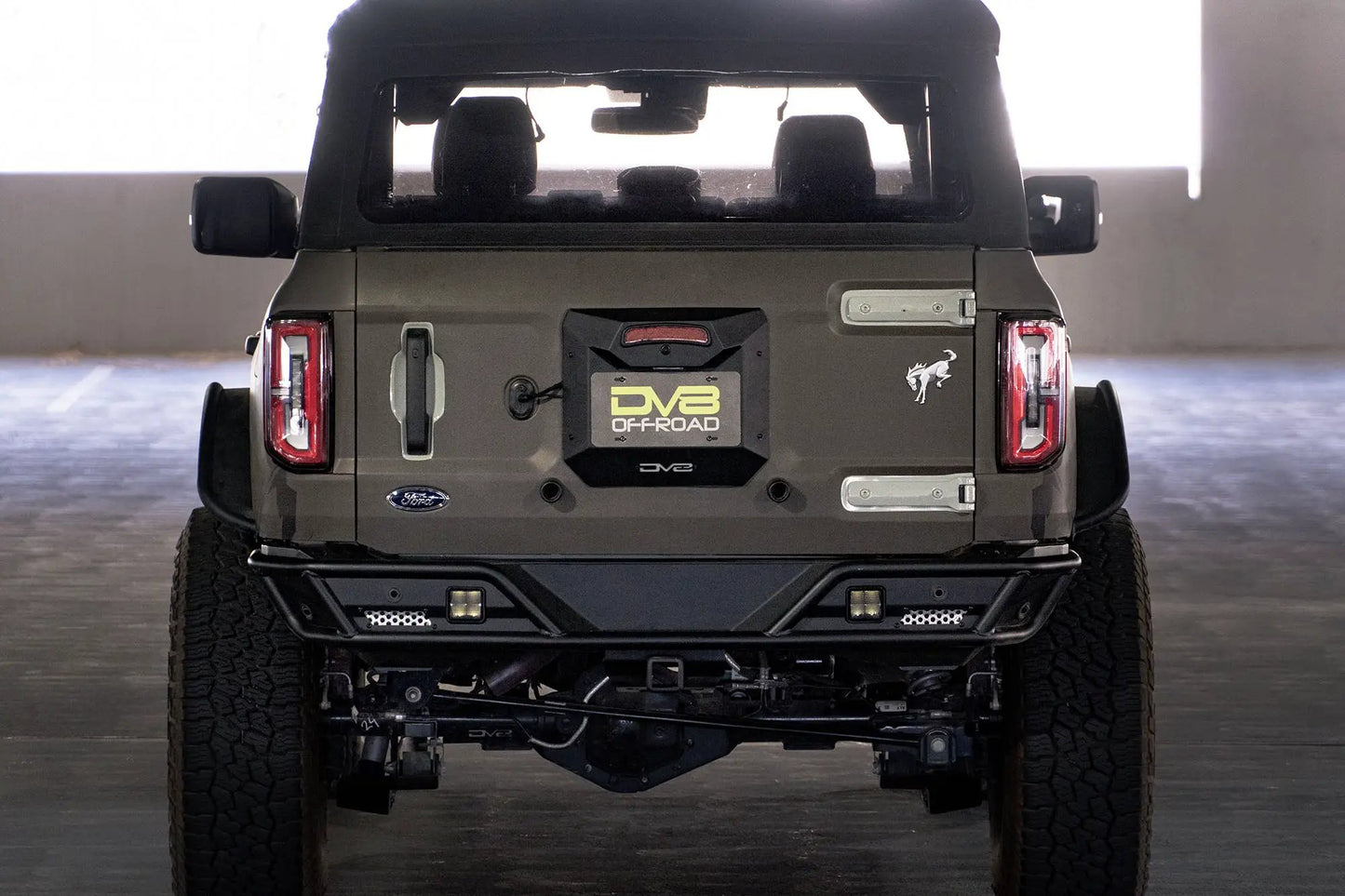 DV8 Offroad Ford Bronco Spare Tire Delete by DV8 Offroad