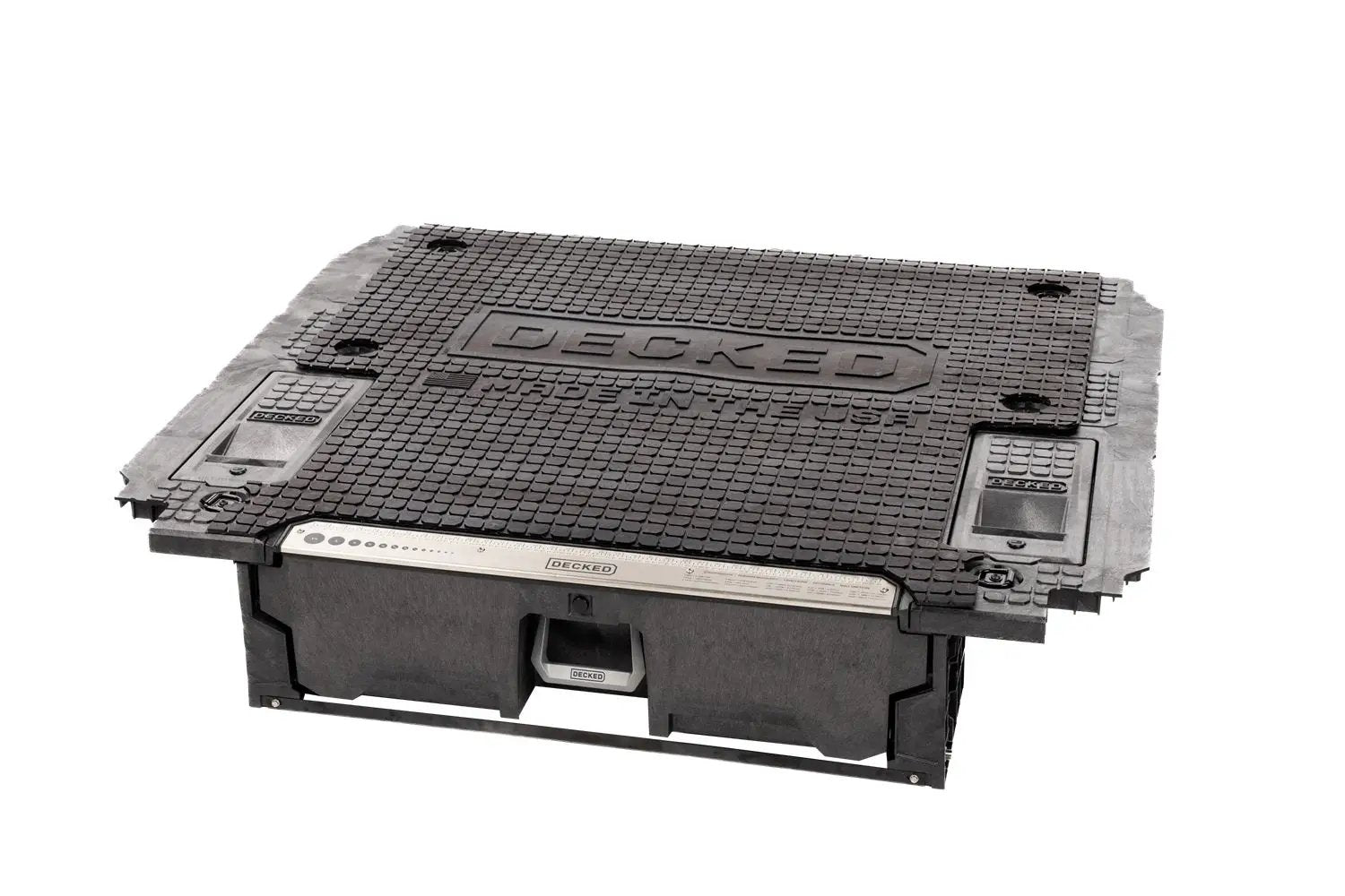 DECKED Battle Mat Midsize Long - durable rubber mat for top of midsize long vY Drawer Systems by DECKED