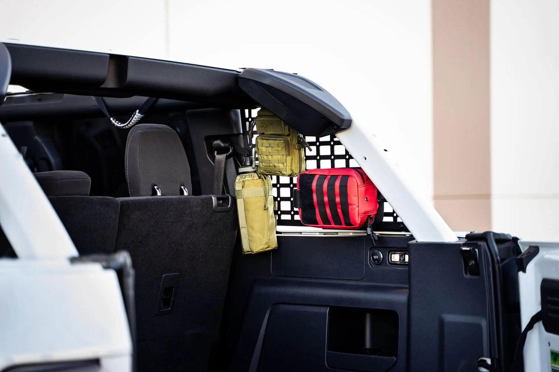 DV8 Offroad Ford Bronco Rear Window Molle Panels by DV8 Offroad