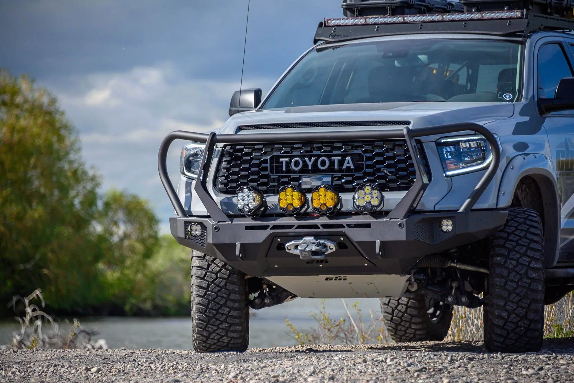 CBI Toyota Tundra Adventure Series Front Bumper | 2014-2021 by CBI