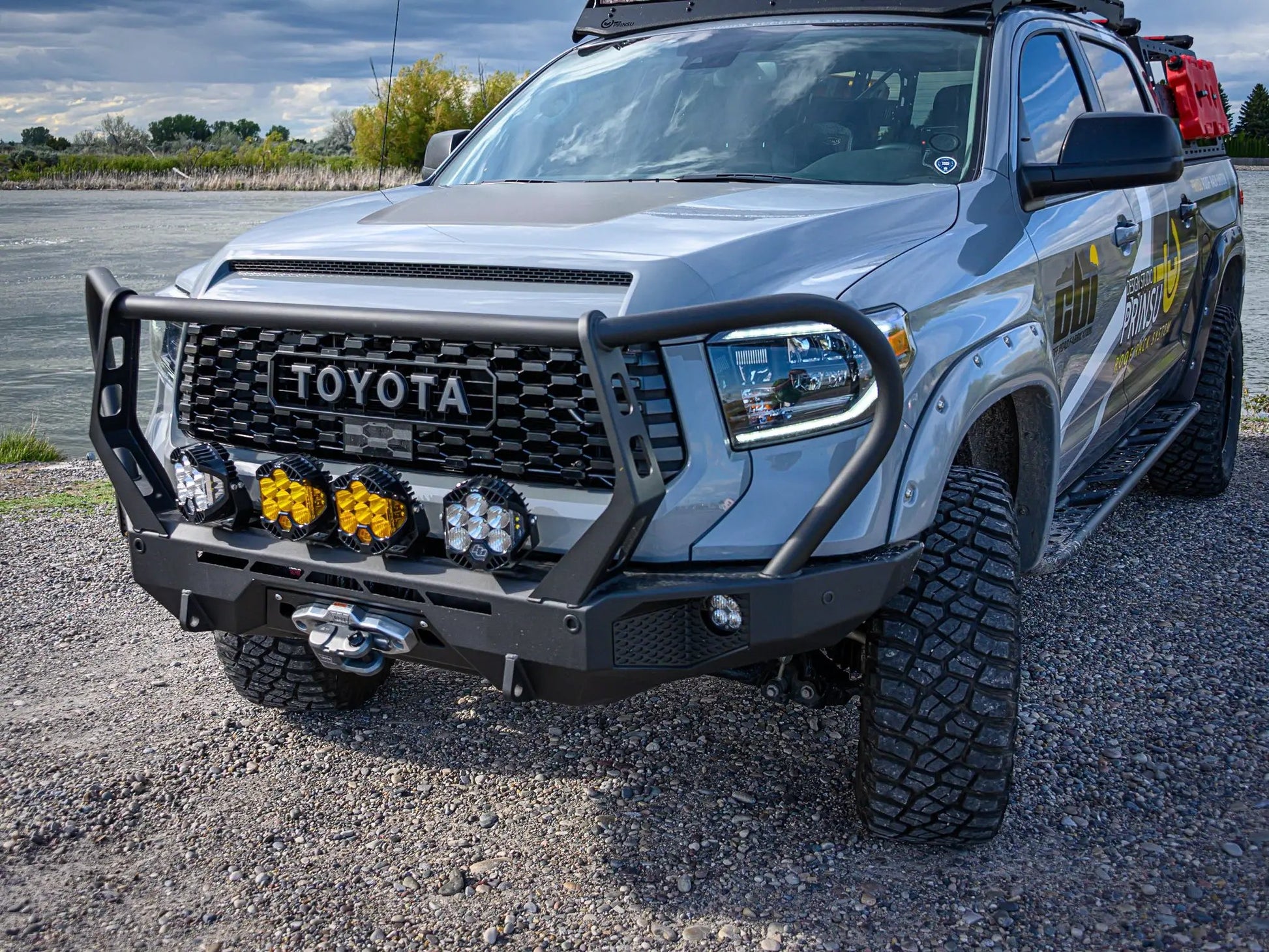 CBI Toyota Tundra Adventure Series Front Bumper | 2014-2021 by CBI