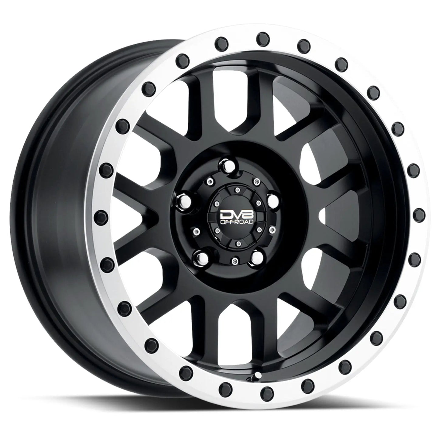 DV8 Offroad 883 Sim Beadlock; Matte Black; 17 X 9; BP:6X139.7; OS:+0 by DV8 Offroad