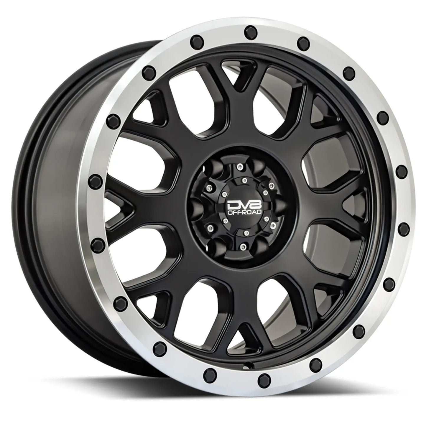 DV8 Offroad 887 Sim Beadlock; Matte Black; 17 X 9; BP:6X120; OS:+20 by DV8 Offroad