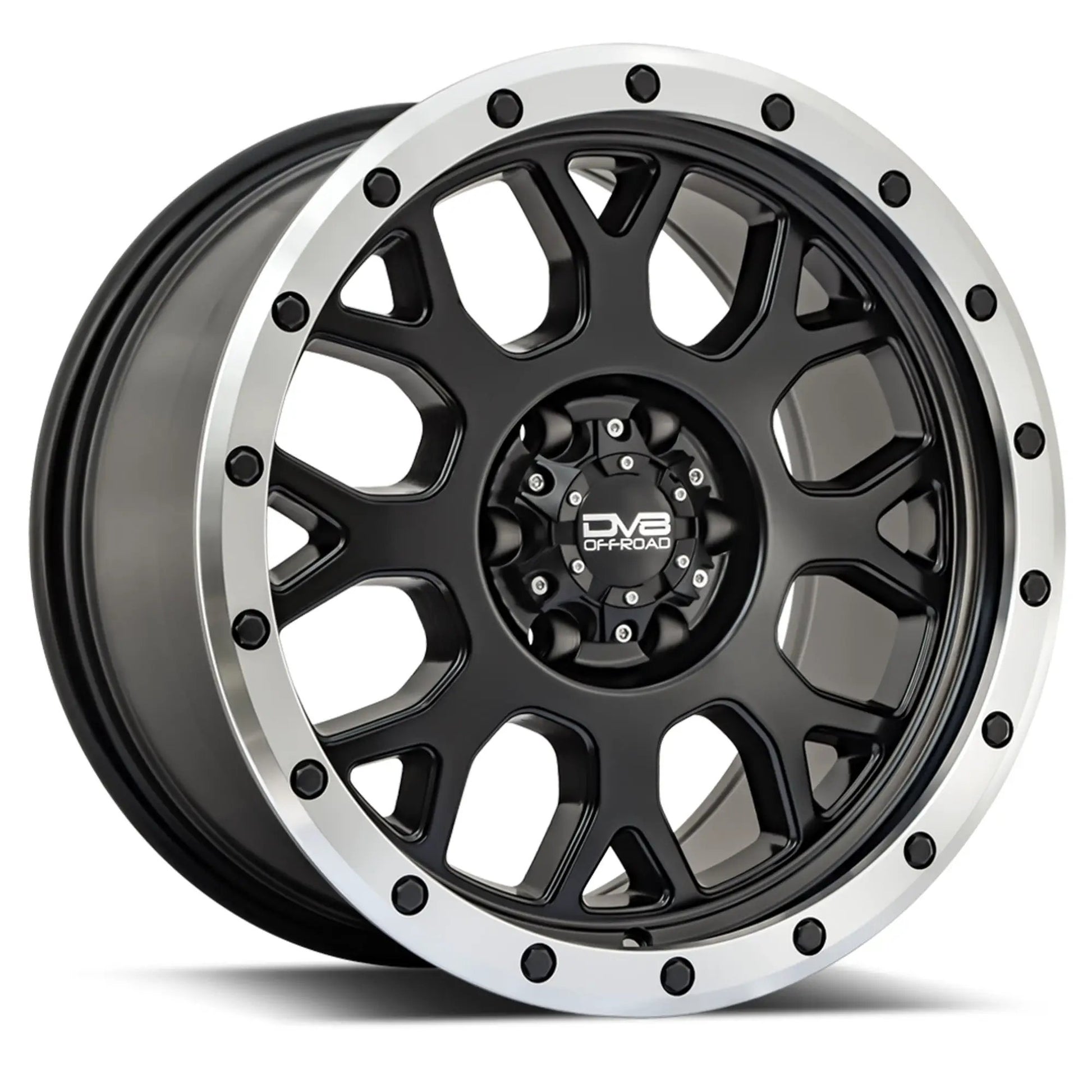 DV8 Offroad 887 Sim Beadlock; Matte Black; 17 X 9; BP:6X120; OS:+20 by DV8 Offroad