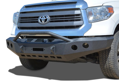 DV8 Offroad 14-19 Toyota Tundra Truck Front Full Size Bumper by DV8 Offroad