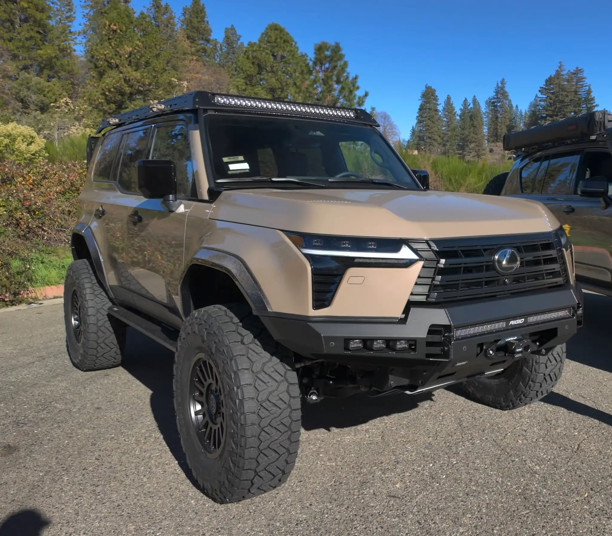 NYTOP 2024-Current Lexus GX550 Fender Flare Kit by NYTOP