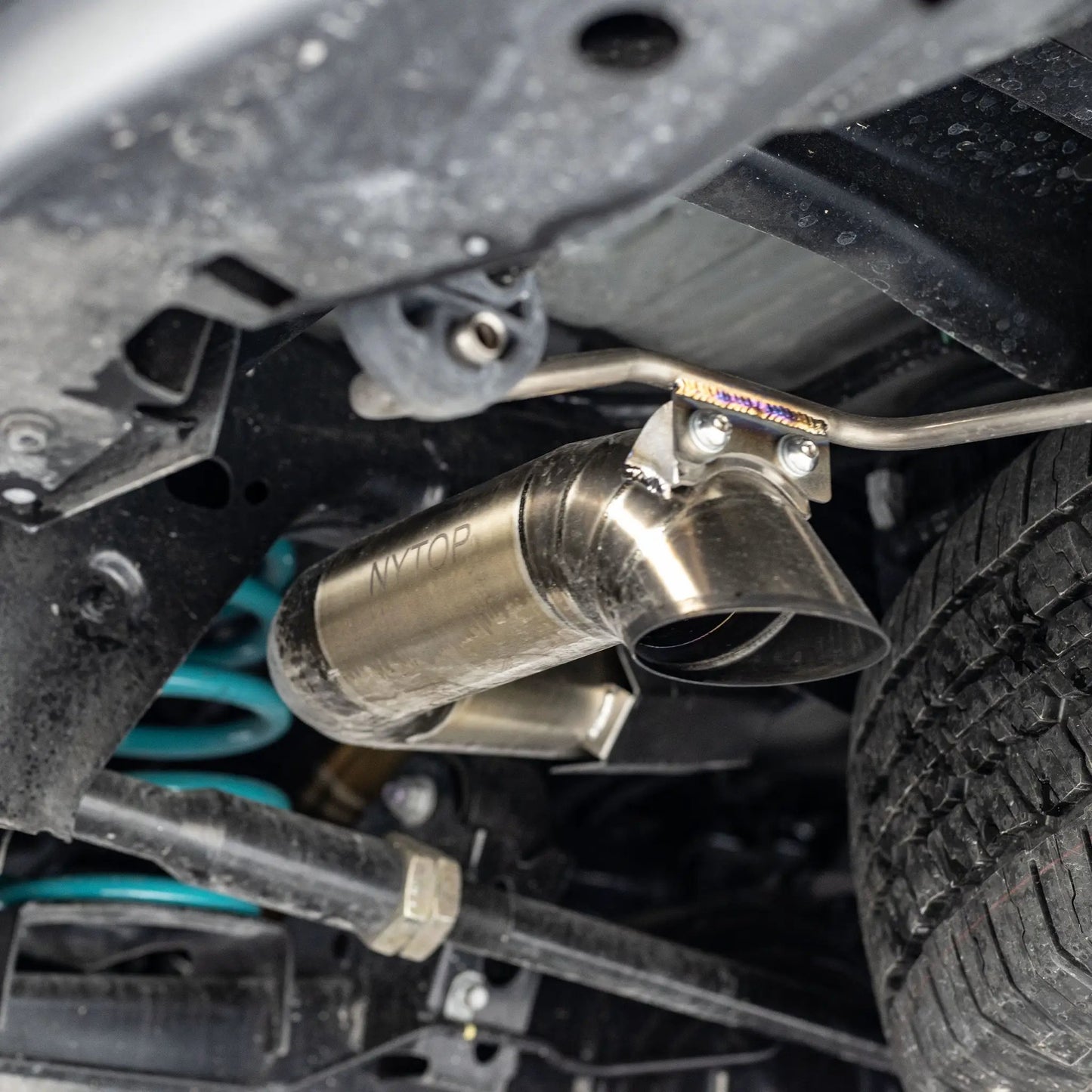 NYTOP 2025-Current Toyota 4Runner Titanium Axle Dump Exhaust by NYTOP