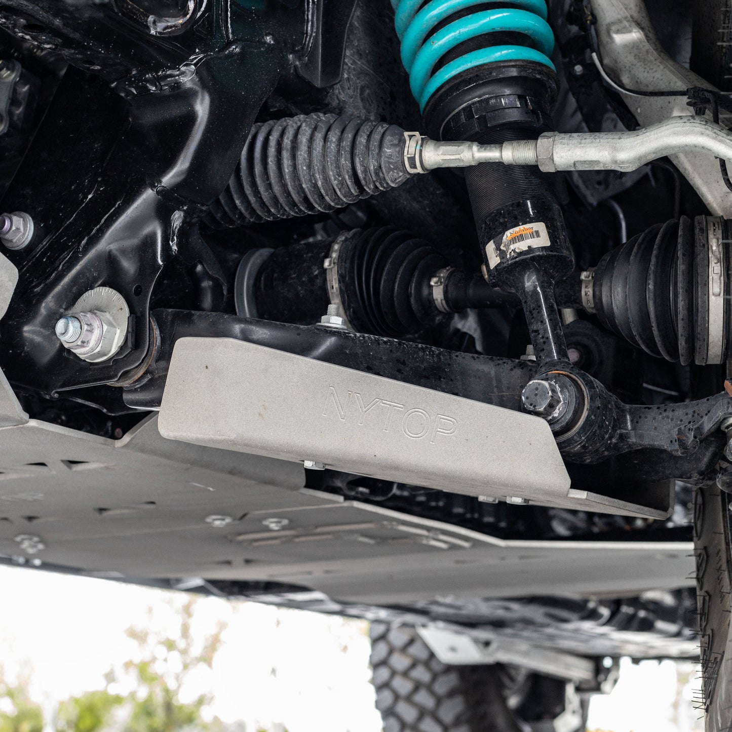 NYTOP 2025-Настоящее время Toyota 4Runner Комплект защитных пластин нижнего рычага подвески