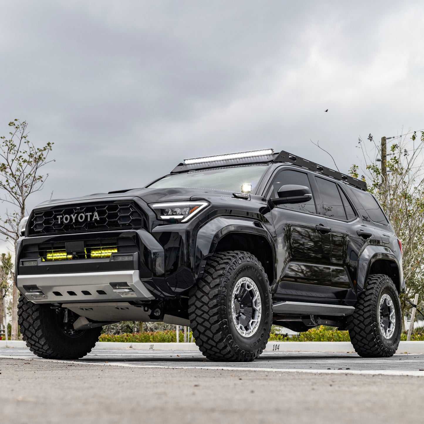 NYTOP 2025-Настоящее время Toyota 4Runner Комплект защитных пластин нижнего рычага подвески