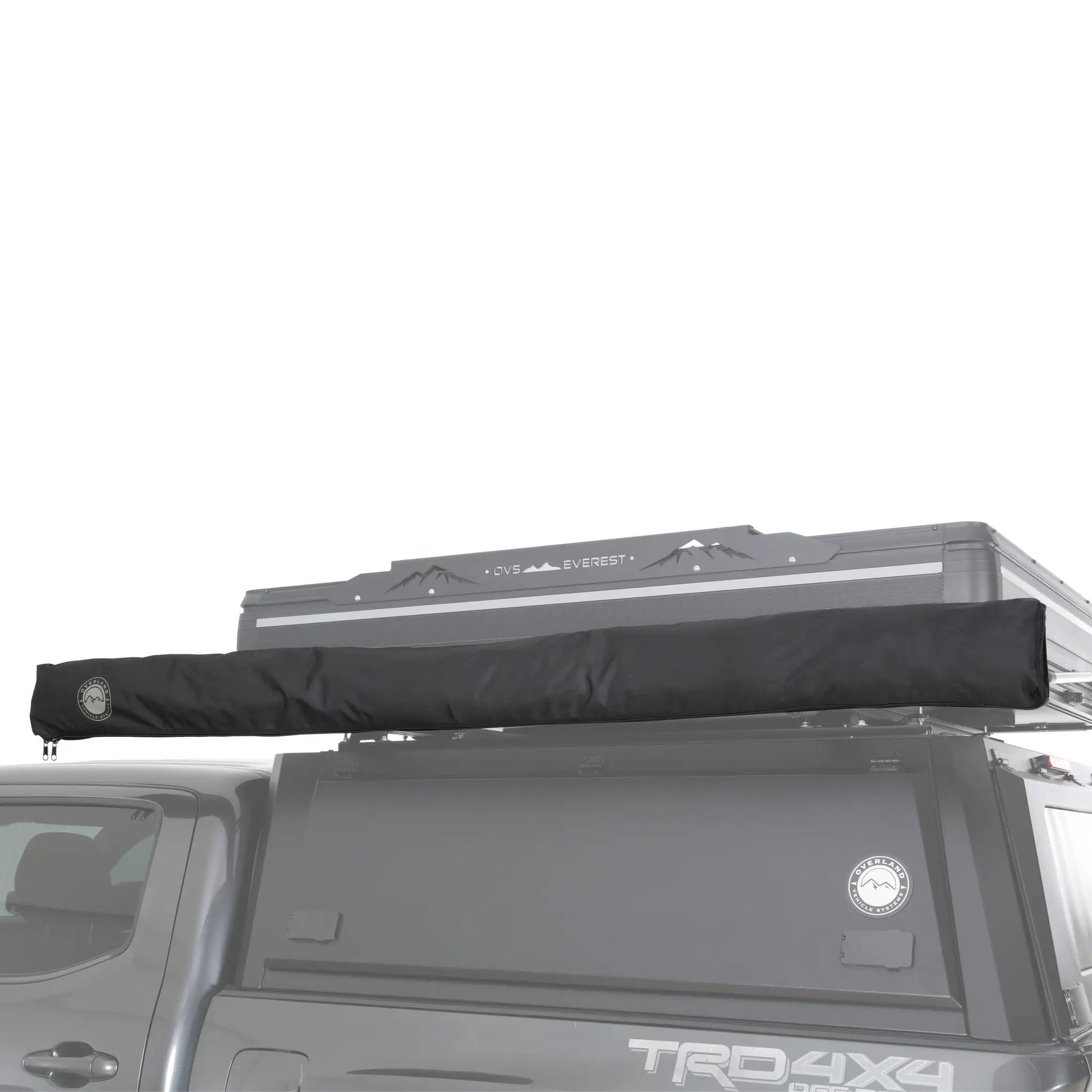 OVS HD Nomadic Shower - Quick Deploying Double Shower, 42" x 84", Grey Body, Green Trim W/Black Travel Bag by OVS