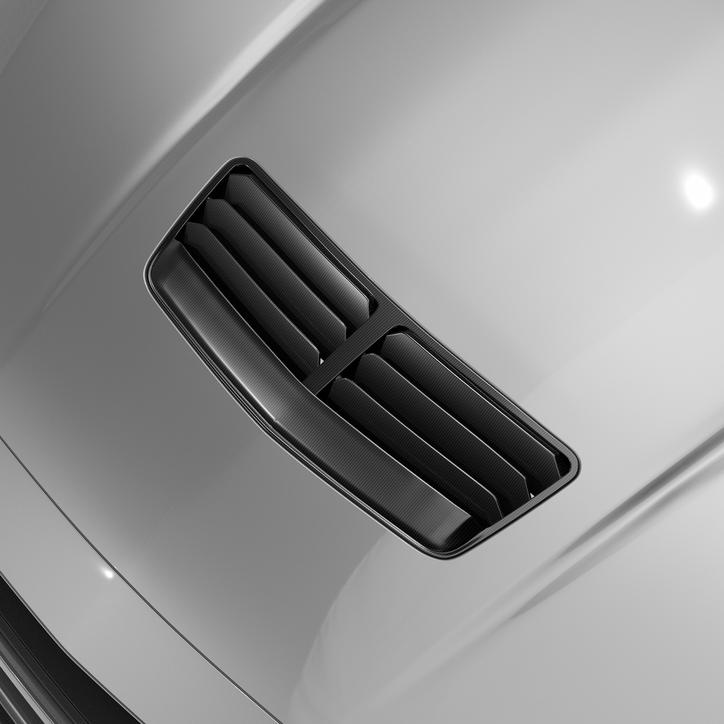 NYTOP 2024-Current Ford Mustang GT Dry Carbon Hood Vent