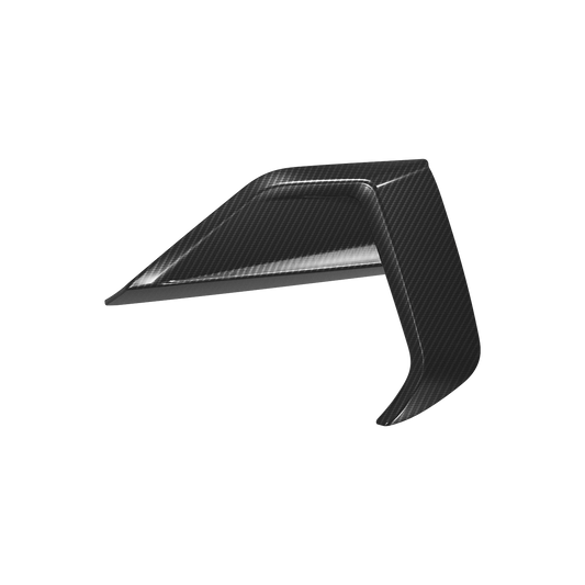 NYTOP 2024-Actual Ford Mustang GT Cubierta de Embellecedor para Rejilla Lateral de Carbono Seco