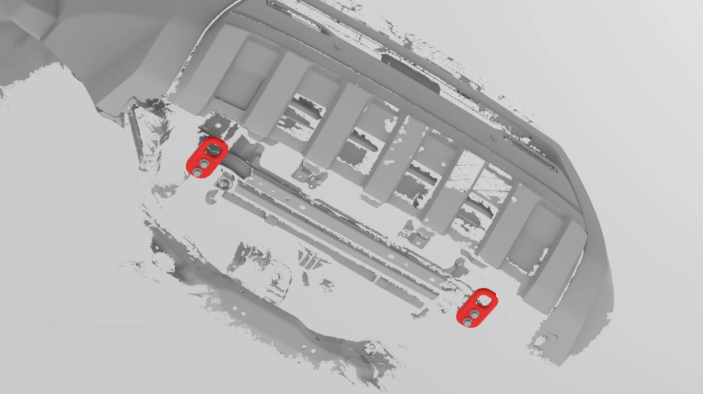 NYTOP 2024-Current Toyota Tacoma Lower Front Recovery Points