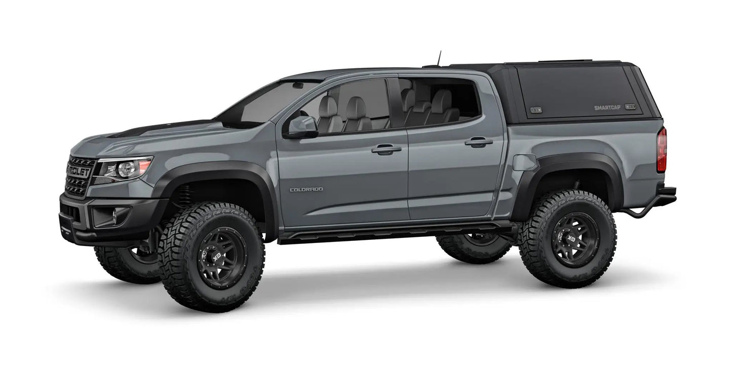 RSI SmartCap Colorado/Canyon Truck Bed SmartCapEVOa Adventure Matte Black 15-22 Chevrolet/GMC Colorado/Canyon 5 Foot Short Bed SmartCap by RSI SmartCap