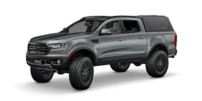 RSI SmartCap Ranger Truck Bed SmartCapEVOa Adventure Matte Black 19-23 Ford Ranger 5 Foot Short Bed SmartCap by RSI SmartCap