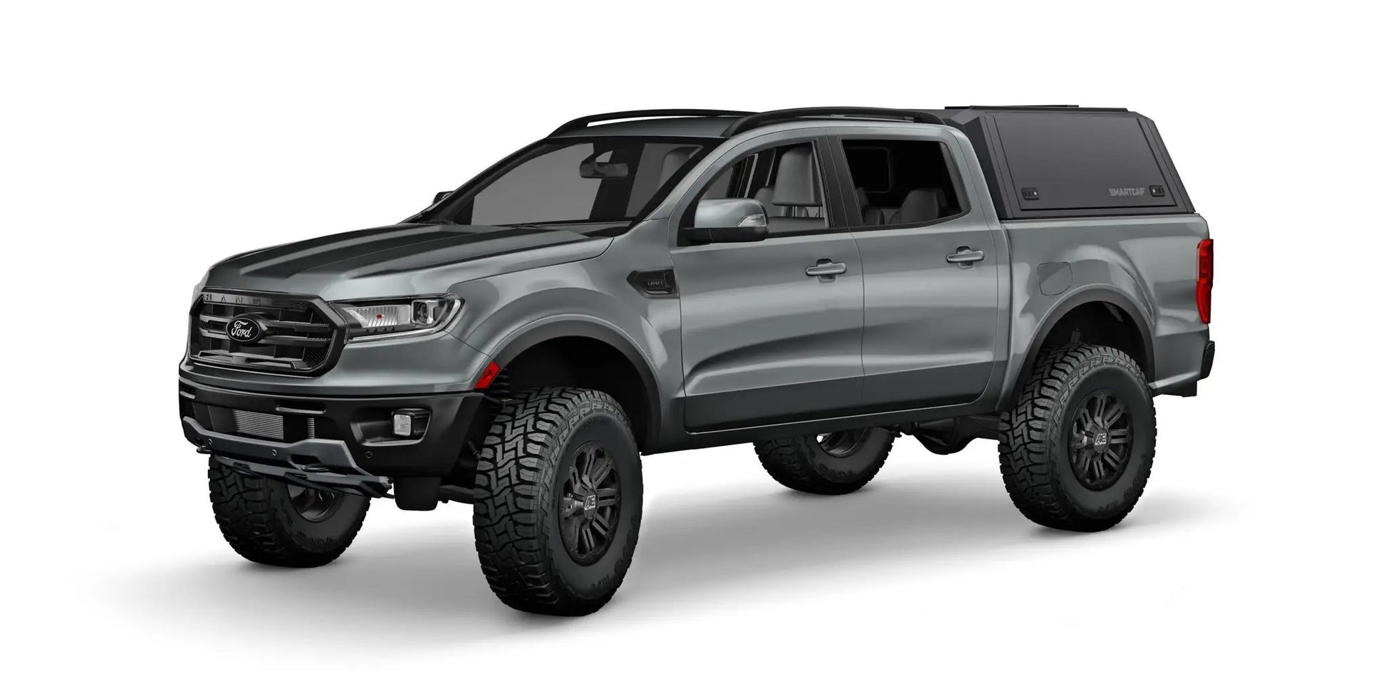 RSI SmartCap Ranger Truck Bed SmartCapEVOa Adventure Matte Black 19-23 Ford Ranger 6 Foot Standard Bed SmartCap by RSI SmartCap