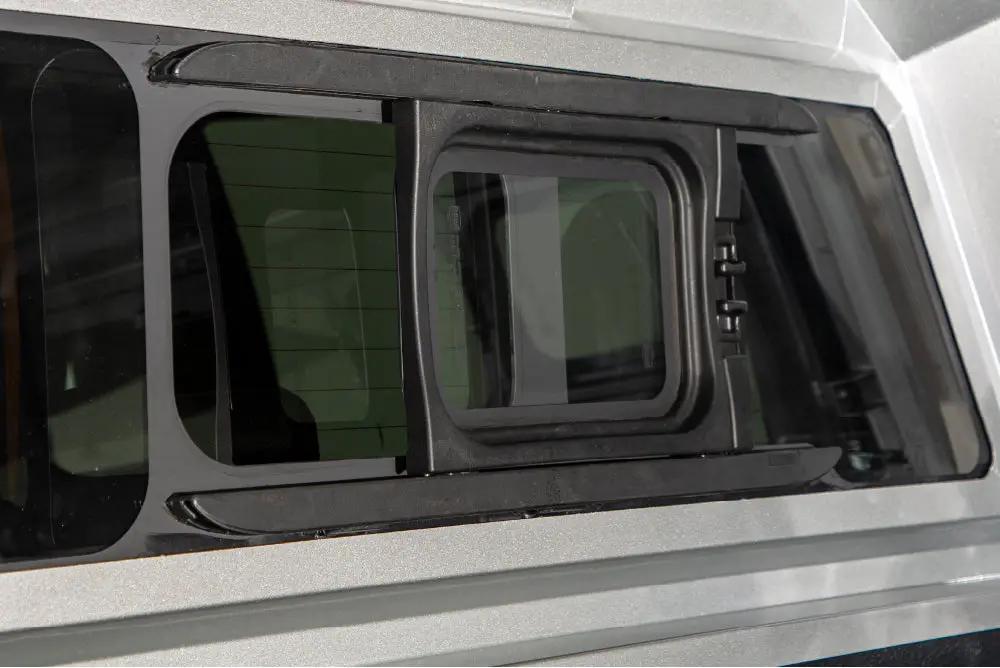 RSI SmartCap RAM 1500 Truck Bed Cap SmartCap EVOa Adventure Matte Black For 19-24 RAM 1500 5.7 Foot Short Bed SmartCap by RSI SmartCap
