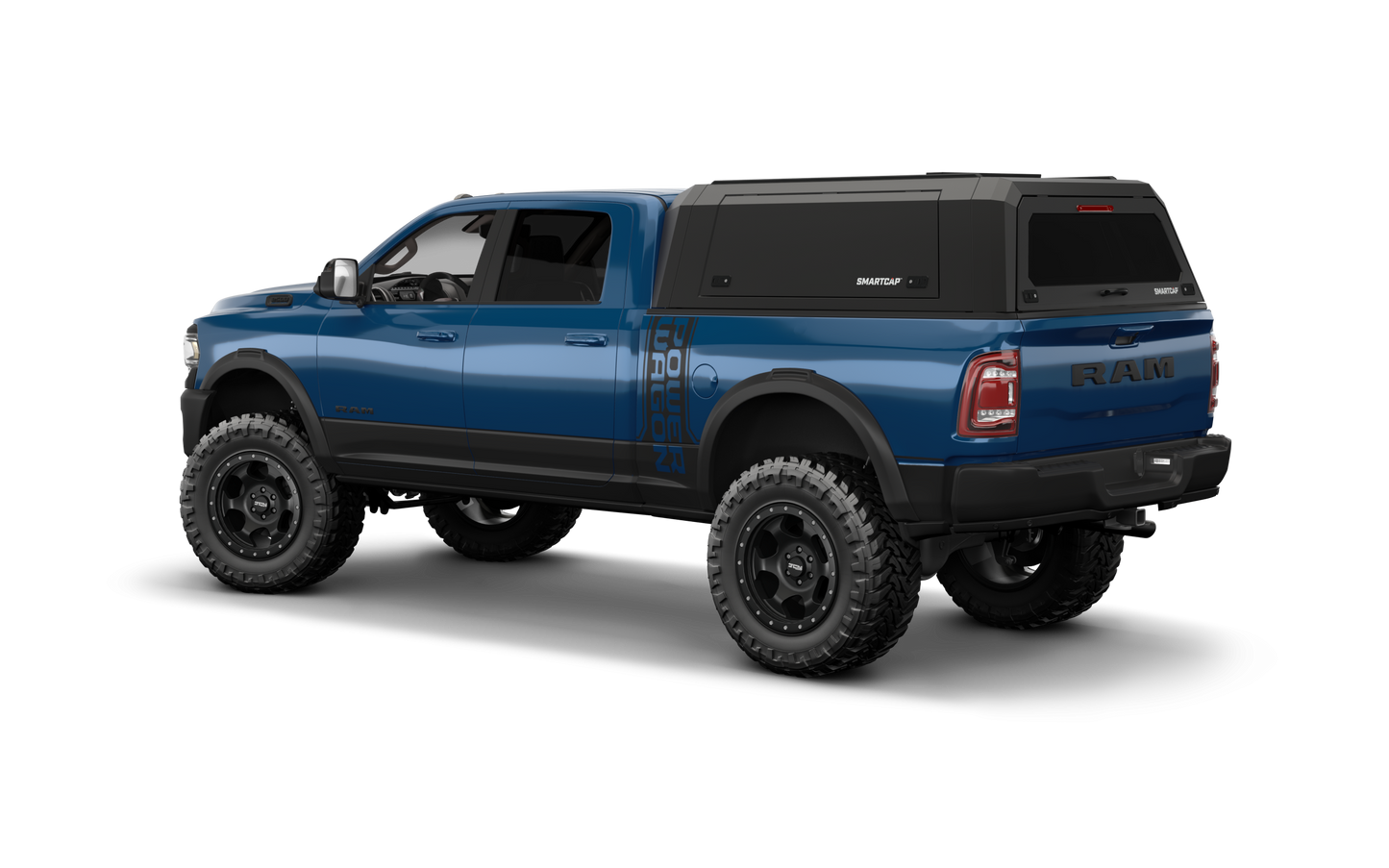 RSI SmartCap RAM 2500/3500 Truck Bed Cap SmartCap EVOa Adventure Matte Black For 20-26 RAM 2500/3500 6.4 Foot Standard Bed SmartCap by RSI SmartCap