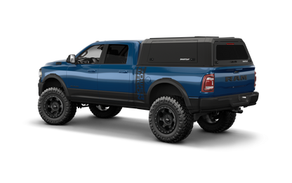 RSI SmartCap RAM 2500/3500 Truck Bed Cap SmartCap EVOa Adventure Matte Black For 20-26 RAM 2500/3500 6.4 Foot Standard Bed SmartCap by RSI SmartCap