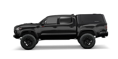 Кунг Tacoma Truck Bed Cap SmartCapEVOa Adventure Matte Black для Toyota Tacoma 16-23 с короткой 5-футовой платформой SmartCap