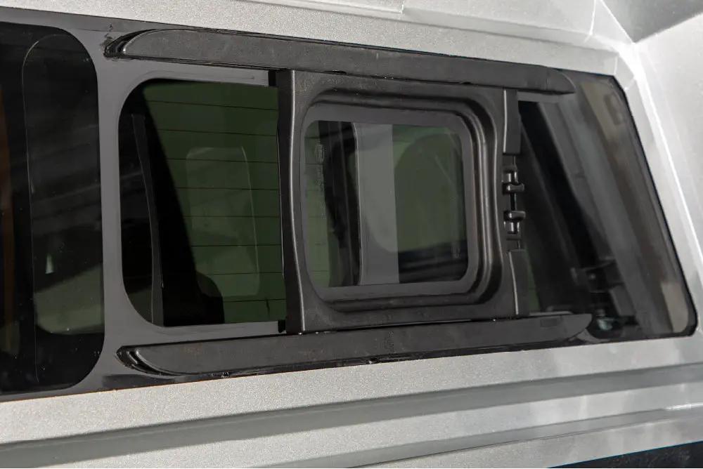 RSI SmartCap Tacoma Truck Bed Cap SmartCap EVOa Adventure Matte Black For 16-23 Toyota Tacoma 5 Foot Short Bed SmartCap by RSI SmartCap