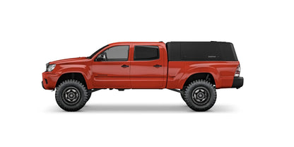 RSI SmartCap Tacoma Truck Bed Cap SmartCapEVOa Adventure Matte Black For 05-15 Toyota Tacoma 6 Foot Standard Bed RSI SmartCap by RSI SmartCap