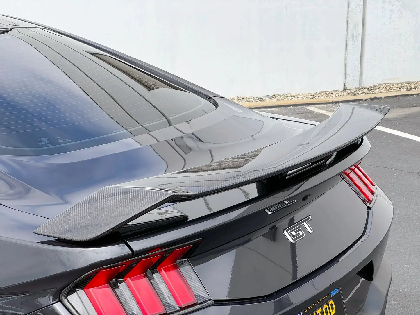 NYTOP 2024-Current Ford Mustang Carbon Fiber Performance Pack Wing by NYTOP