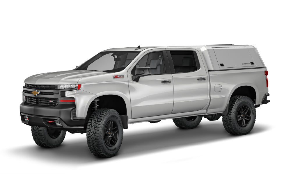 Крышка кузова Silverado/Sierra SmartCapEVOc Commercial OEM White для Chevrolet Silverado/Sierra 1500 2019-2026 годов, стандартный кузов 6,5 футов, SmartCap