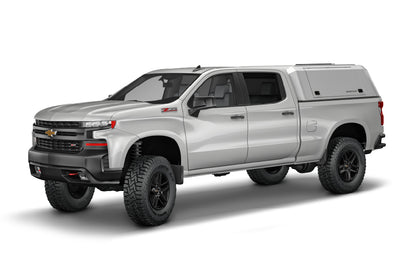 Крышка кузова Silverado/Sierra SmartCapEVOc Commercial OEM White для Chevrolet Silverado/Sierra 1500 2019-2026 годов, стандартный кузов 6,5 футов, SmartCap