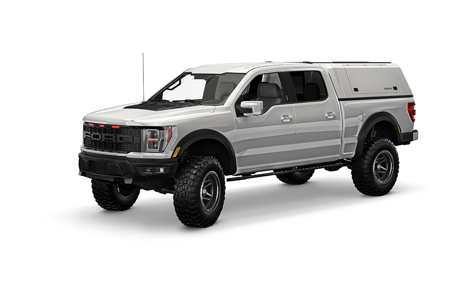 Tapa de caja de camioneta F-150 SmartCapEVOc blanca comercial OEM para Ford F-150 de 15-20 con caja corta de 5.5 pies SmartCap